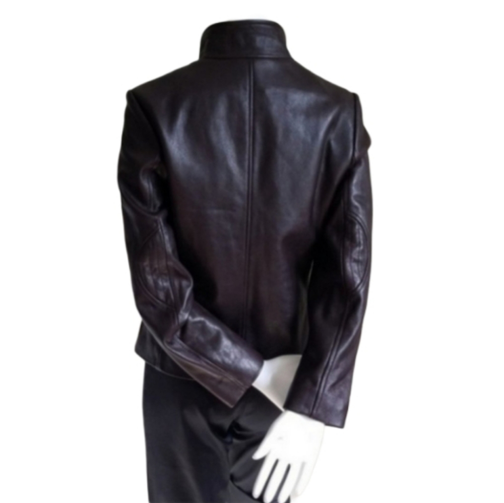 Tonino Lamborghini Leather Jacket NWOT! - Picture 6 of 8